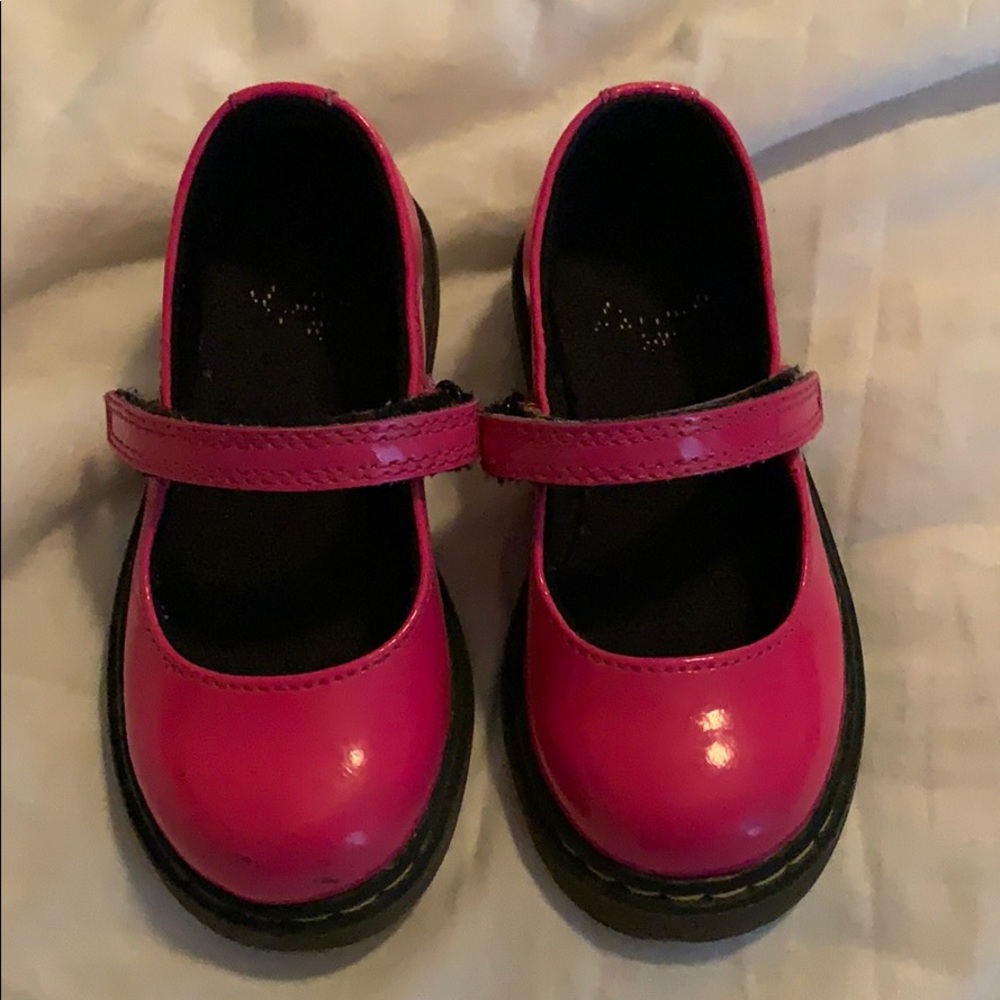 Dr Martens toddler hot pink Mary Janes- size 8